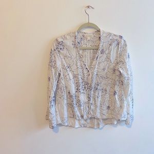 Cloth & Stone Hi-Low Button Up Bell Sleeve PS